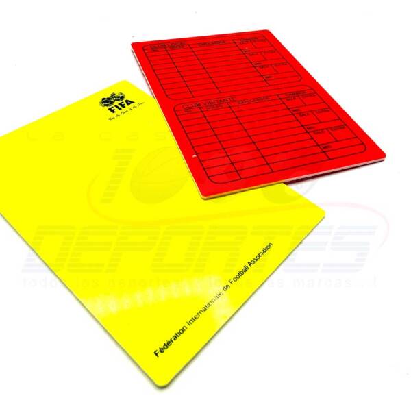 TARJETAS DE CAMPO PARA ARBITRAJE - Imagen 3