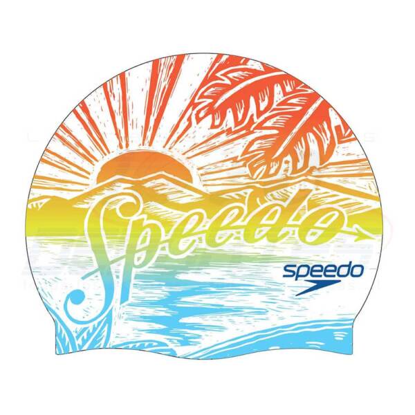 GORRA DE NATACIÓN SPEEDO SLOGAN PRINT