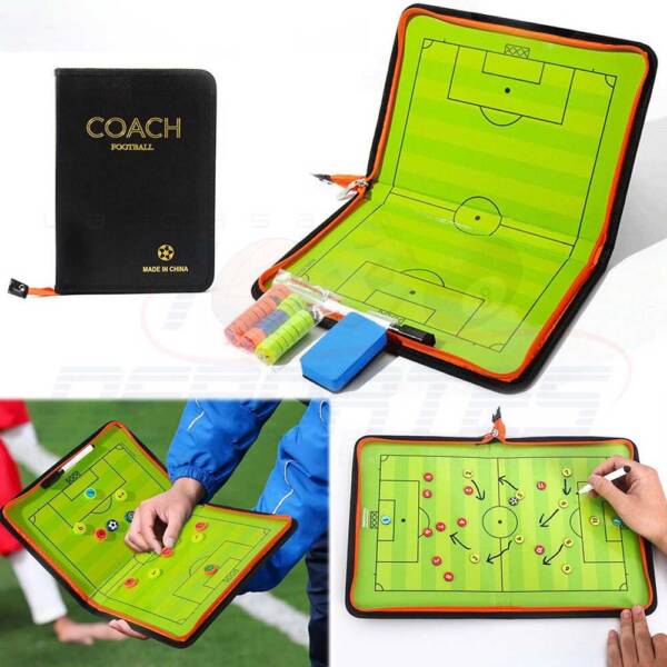 PIZARRA TÁCTICA TIPO LIBRO FÚTBOL