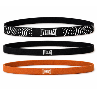 CINTAS PARA CABELLO EVERLAST SET X3 NE-NAR