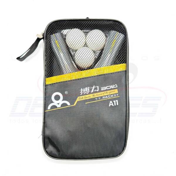 RAQUETAS DE PING PONG CON PELOTAS A11 - Imagen 2