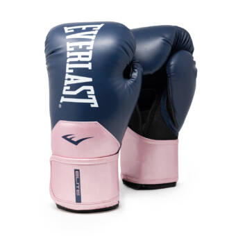 GUANTES DE BOX ELITE 2 AZUL ROSA