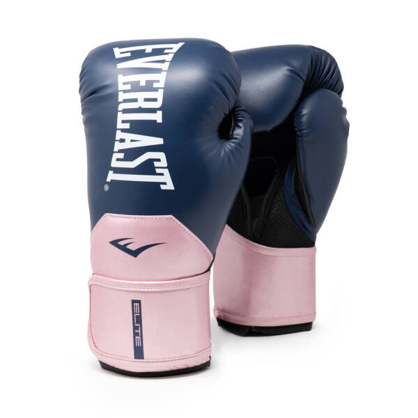 GUANTES DE BOX ELITE 2 AZUL ROSA