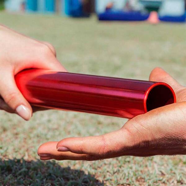 TESTIGOS DE RELEVO PARA ATLETISMO DE ALUMINIO X8 - Imagen 2