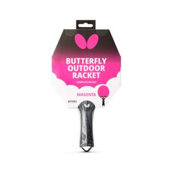 RAQUETA PING PONG BUTTERFLY OUTDOOR MAGENTA