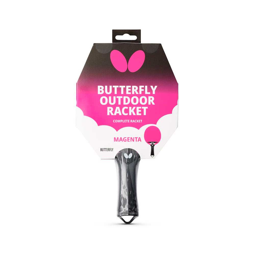 RAQUETA PING PONG BUTTERFLY OUTDOOR MAGENTA