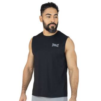 CAMISETA SIN MANGAS EVERLAST FORCE NEGRO