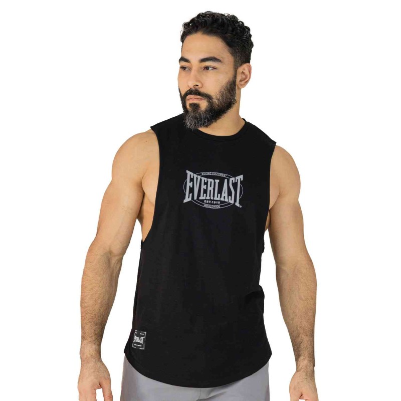 CAMISETA SIN MANGAS EVERLAST LEGACY NEGRO