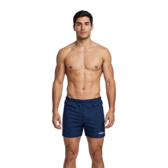 TRAJE DE BAÑO BOXER CORTO FOOAS HOMBRE AZUL