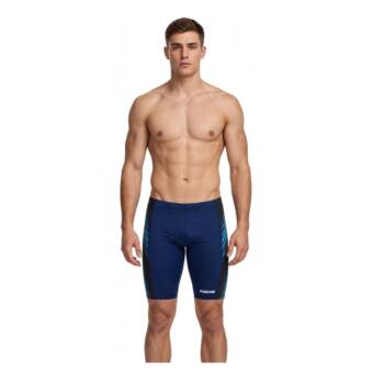 TRAJE DE BAÑO BOXER LARGO FOOAS HOMBRE AZUL